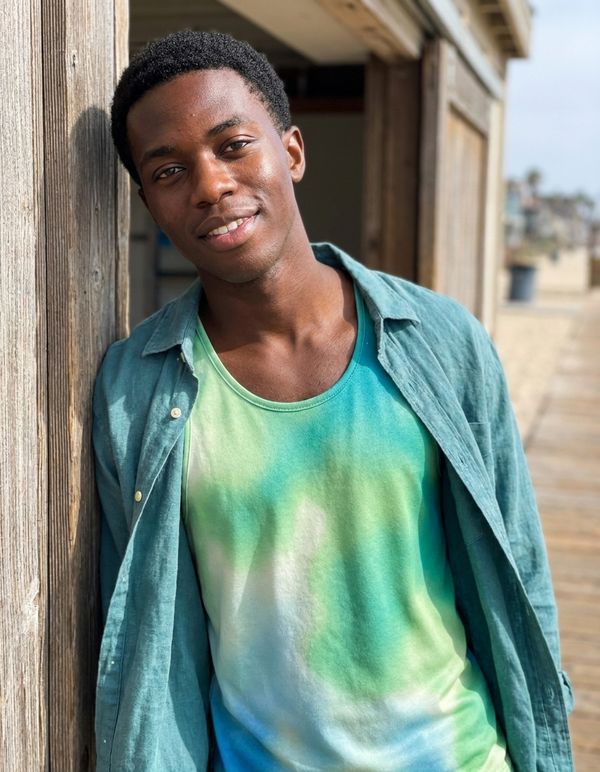 Men's Ice-Dye Tank Top