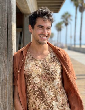 Coffee Bean Glint Tank Top Men's Tank Top — Lolekai