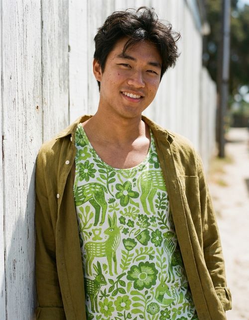 Lime Armonia Tank Top Men's Tank Top — Lolekai