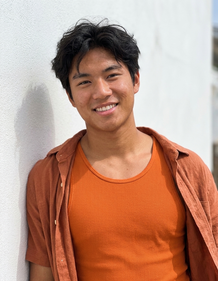 Tank top in Persimmon