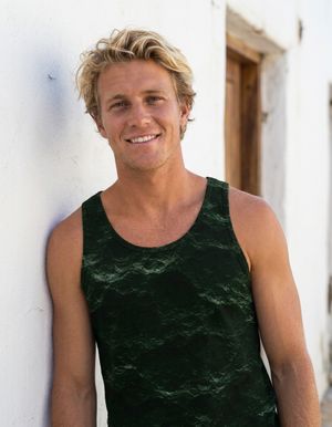 Runway Emerald Eclipse Tank Top Men's Tank Top — Lolekai