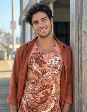 Coral Ember Tank Top Men's Tank Top — Lolekai
