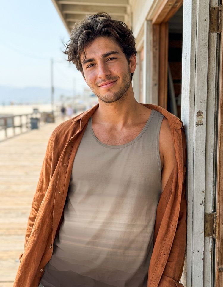 Men's White Onyx Solstice tank tops