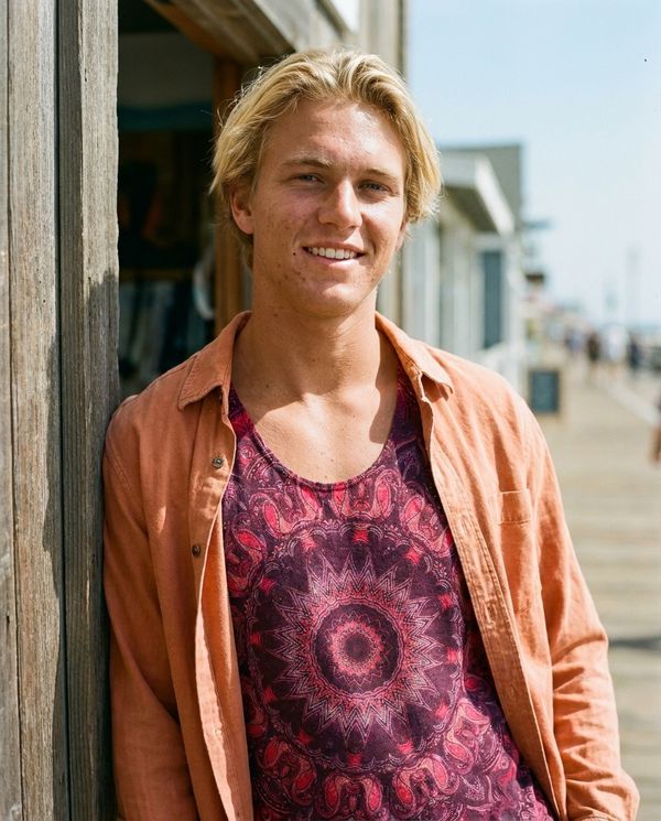 Men's Electric Fuchsia Zenith Tank Top