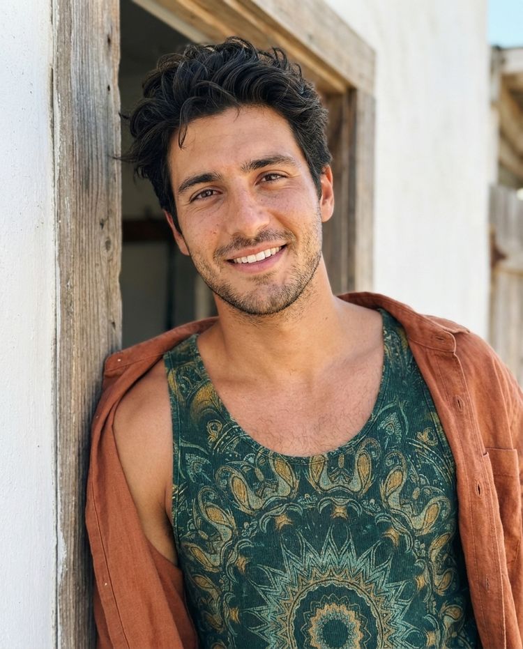 Men's Runway Emerald Zenith Tank Top