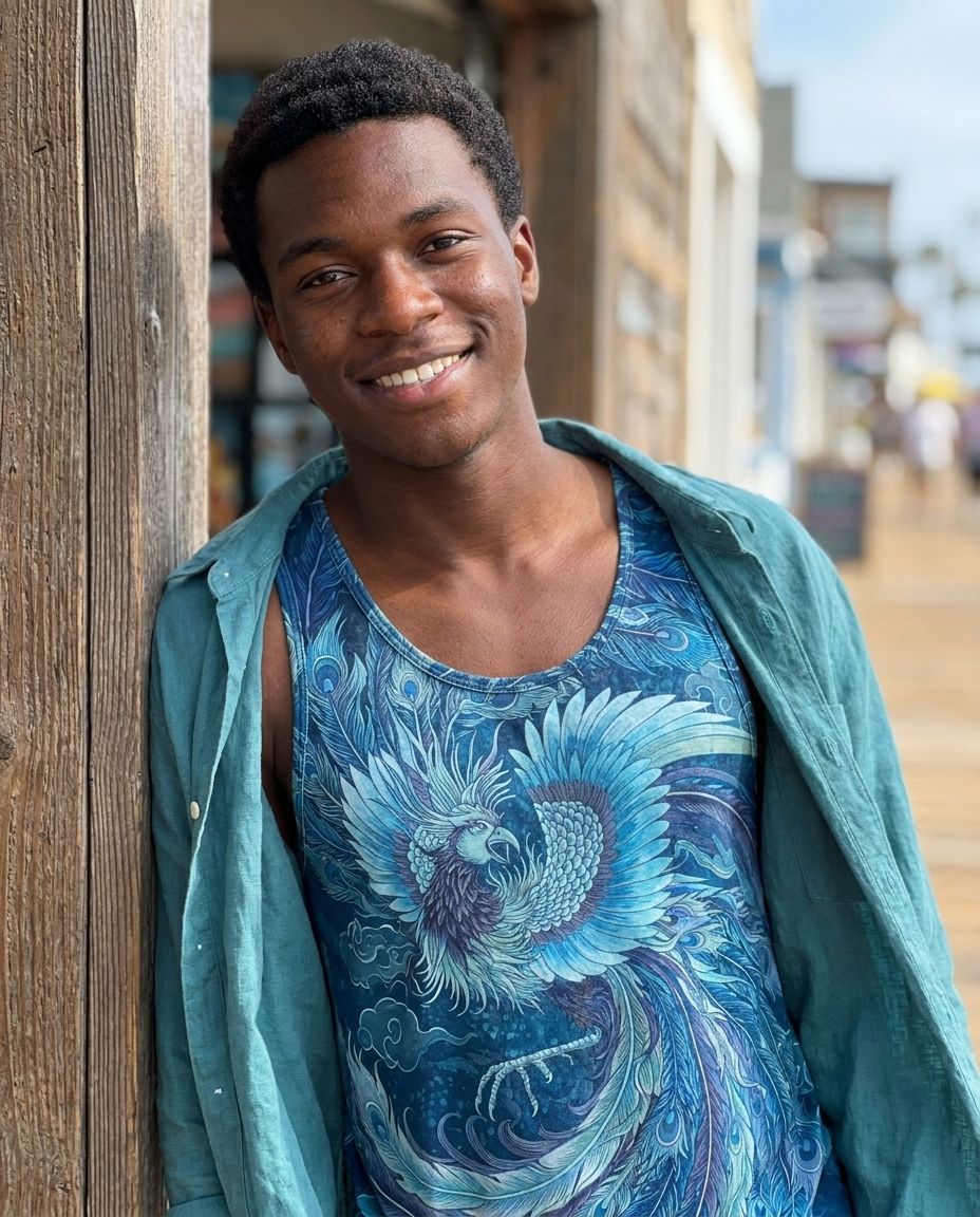 Marina Rebirth Tank Top Men's Tank Top — Lolekai
