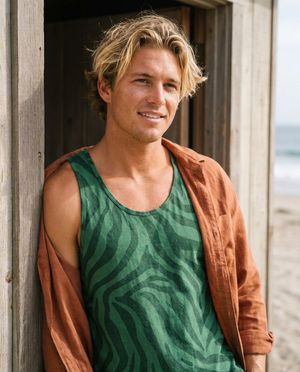 Runway Emerald Safari Tank Top bikini — Lolekai