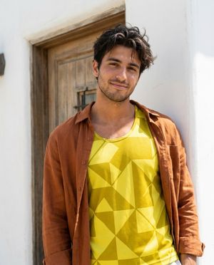 Lime Vortex Tank Top Men's Tank Top — Lolekai