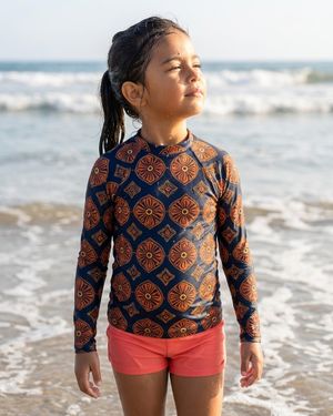 Girls Yuki girls youth rashguards