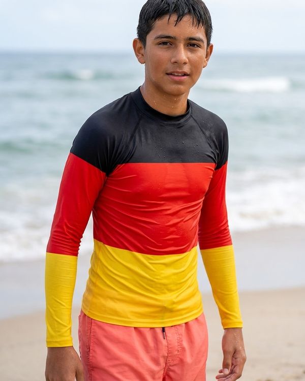 German Collection boys youth rashguards