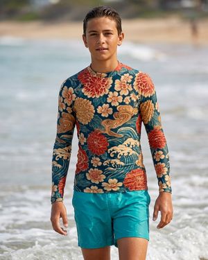 Boys Edo boys rashguards