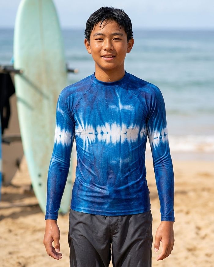 Rashguard — Boys Aqua