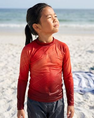 Girls Lava Falls Spectrum girls youth rashguards