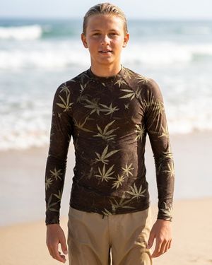 Boys Coffee Bean Mizu boys rashguards