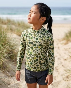Girls Acacia Dapple girls rashguards
