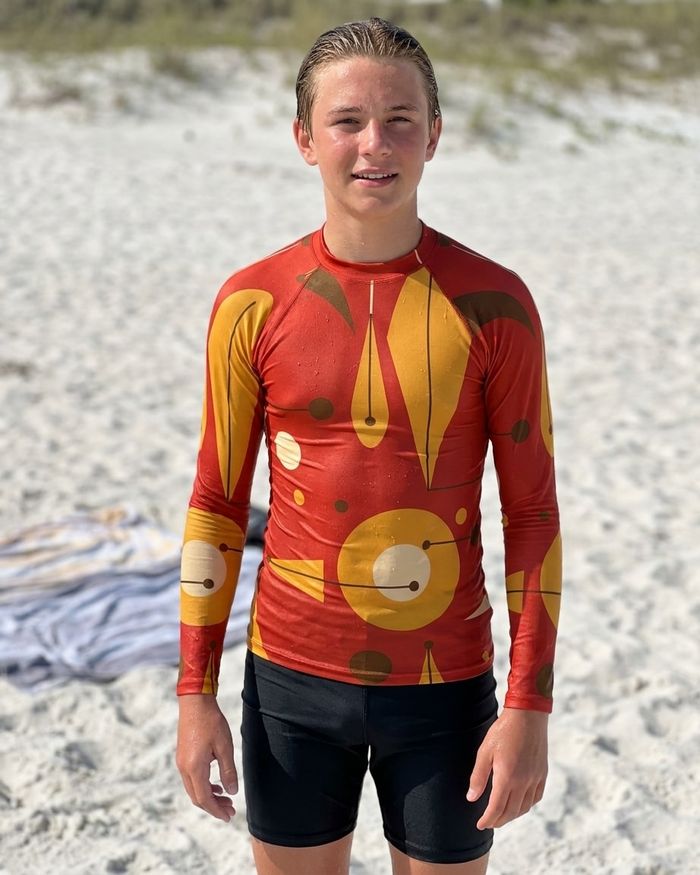 Rashguard — Boys Lemon Yellow