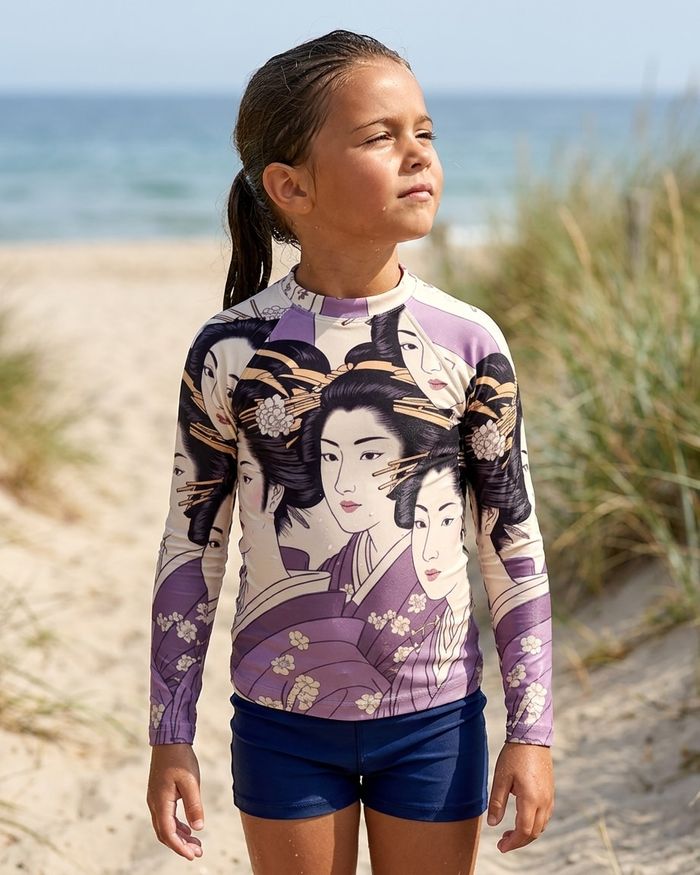 Rashguard — Girls Burnished Lilac Yume