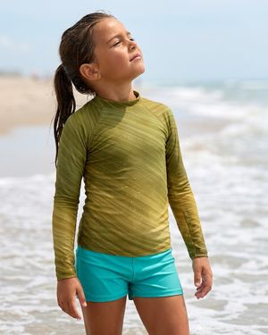Girls Acacia Spectrum girls rashguards