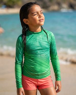 Girls Sycamore Spectrum girls rashguards