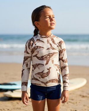 Girls Angora Breeze girls rashguards