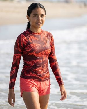 Girls Lava Falls Breeze girls youth rashguards