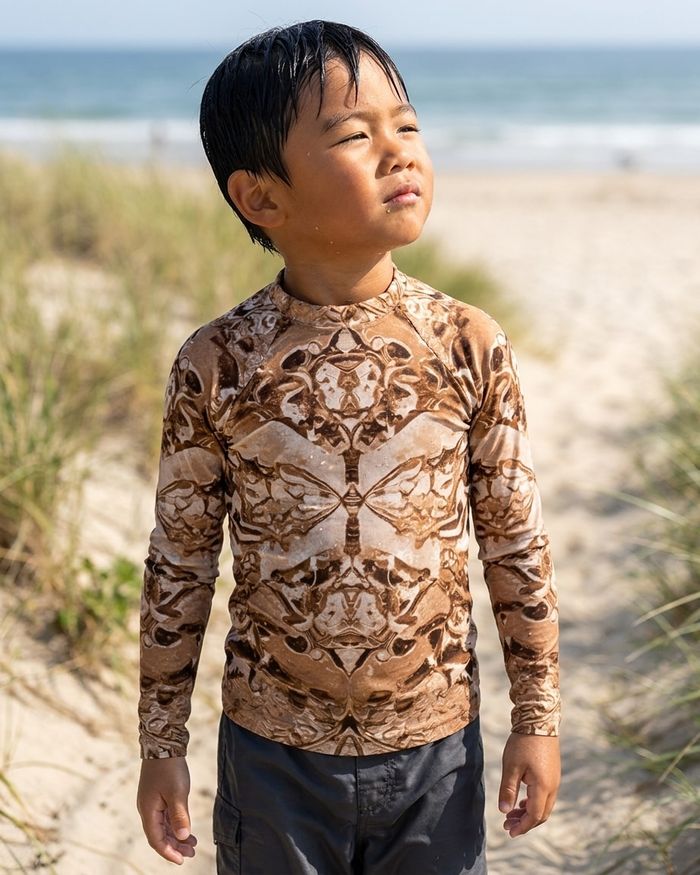 Rashguard — Boys Coffee Bean Burst