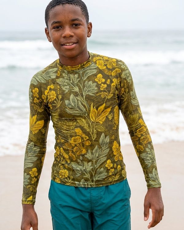 Botanical Collection boys youth rashguards