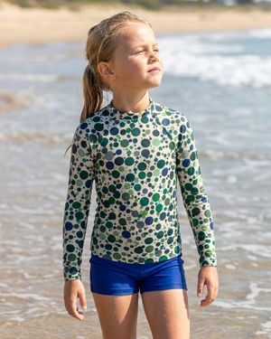 Girls Runway Emerald Dapple girls rashguards