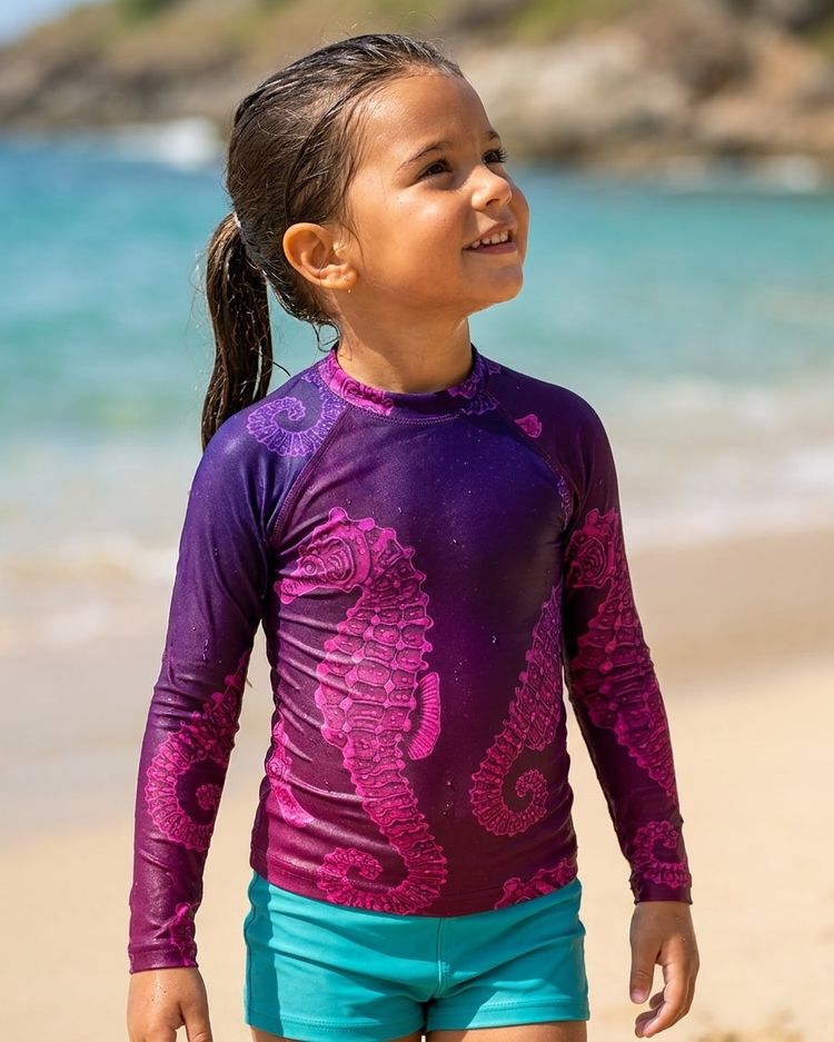 Girls Abyss girls youth rashguards