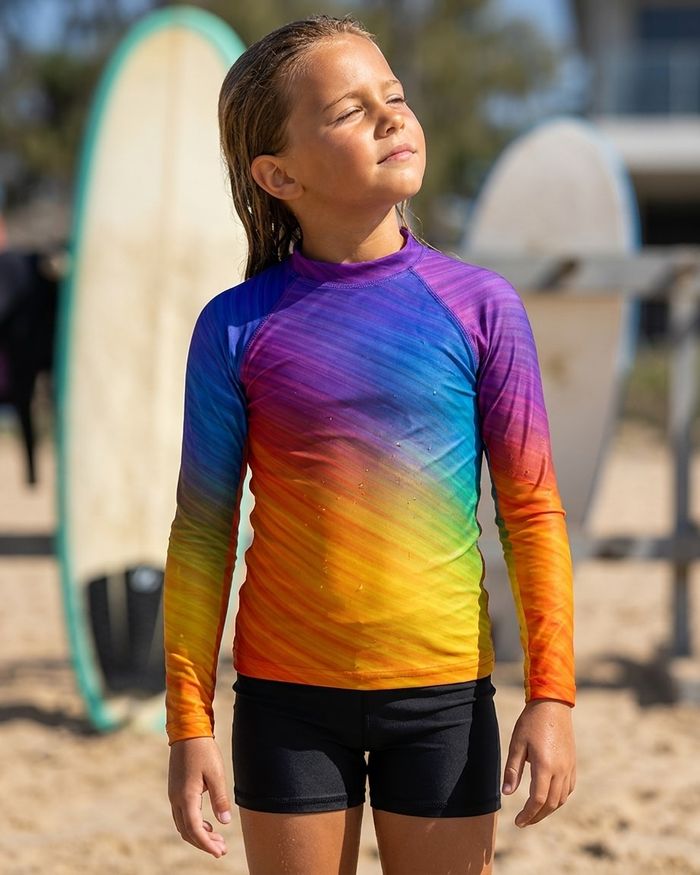 Rashguard — Girls Spectrum