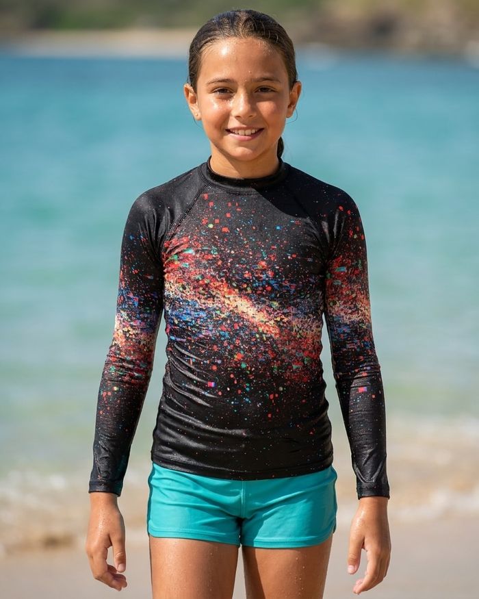Rashguard — Girls Pixelate