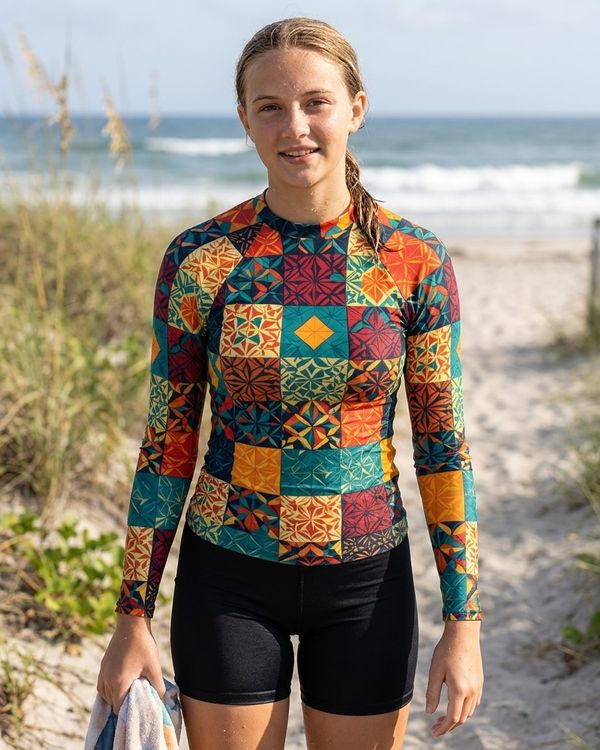 Signature Collection girls youth rashguards