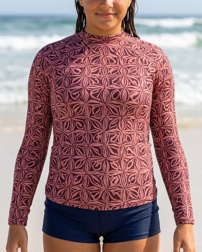 Rashguard — Girls Tea Rose Chord
