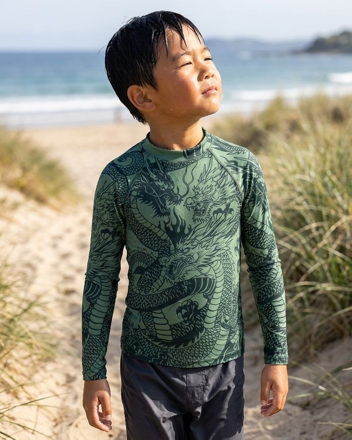 Rashguard — Boys Alexandrite Ember