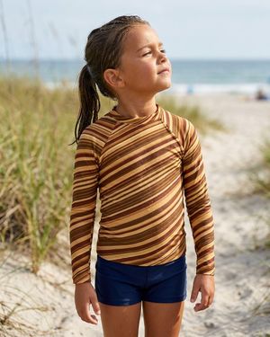 Girls Amber Haze Sway girls rashguards