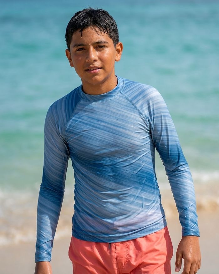 Rashguard — Boys Blue Aura Spectrum