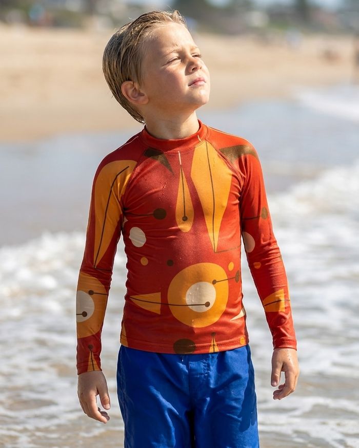Rashguard — Boys Lemon Yellow