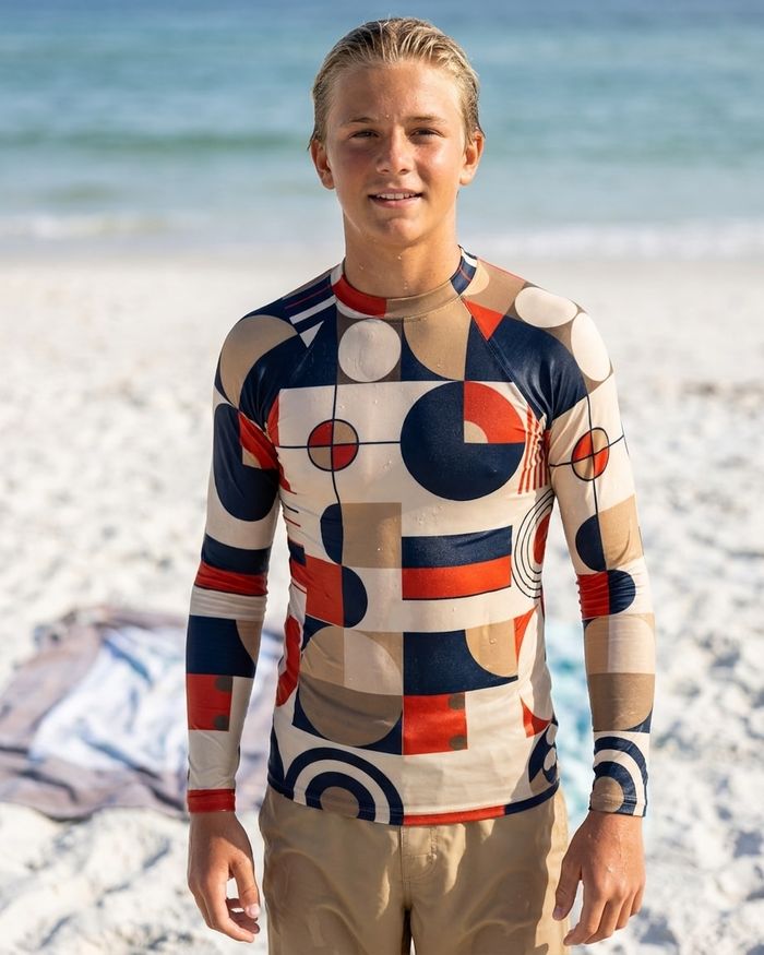 Rashguard — Boys Amber Haze Form