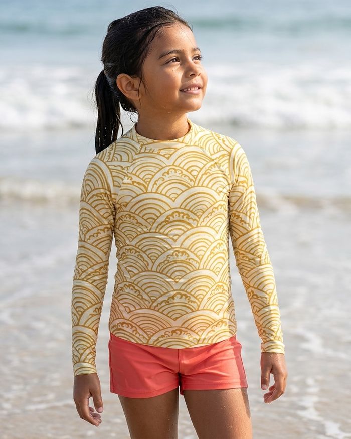 Rashguard — Girls Yellow Aoi