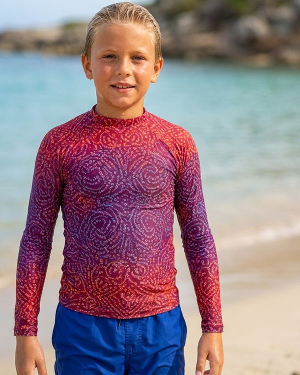 Bandhani Collection boys youth rashguards