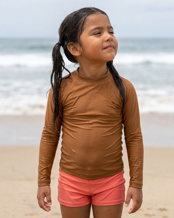 Solid Colors girls rashguards