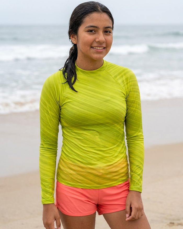 Rashguard — Girls Runway Chartreuse Spectrum