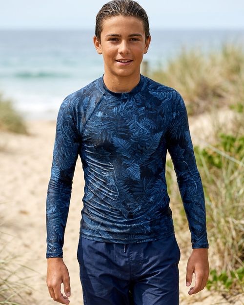 Boys Marina Verdant boys youth rashguards