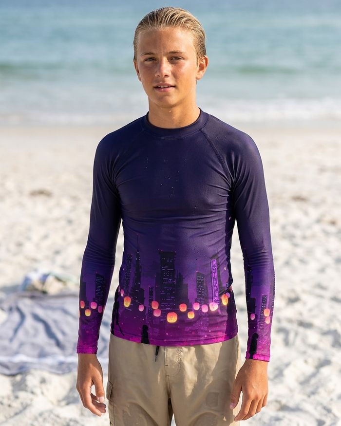 Rashguard — Boys Shinra