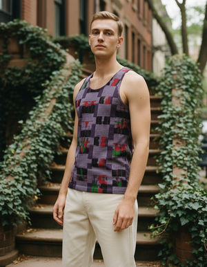 Men's Rhodonite Nia tank tops