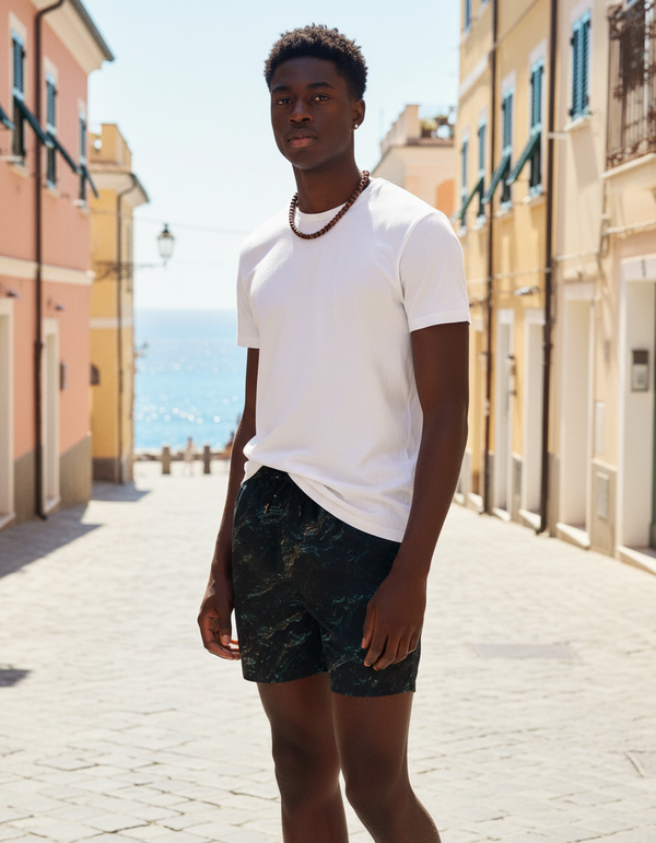 Obsidian Collection men's swim trunks