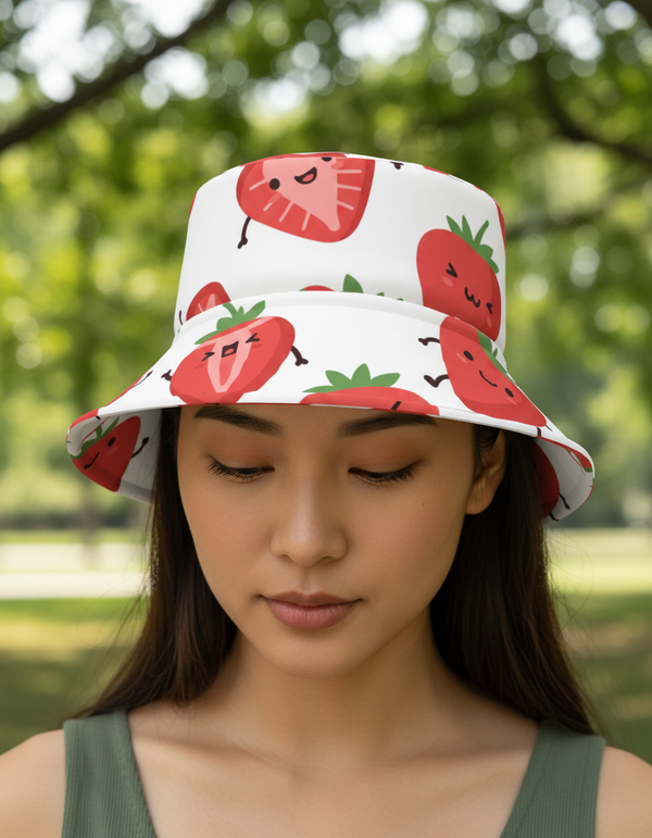 Strawberry Collection bucket hats