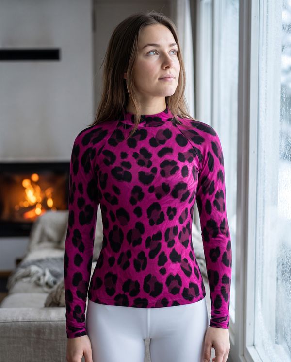 Leopard Collection women's base layers