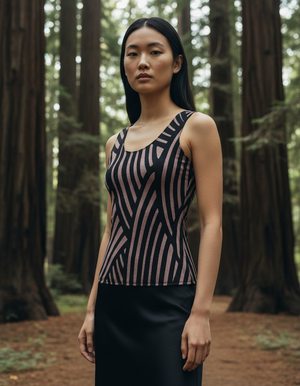 Women's Amaranth Fusion tank tops