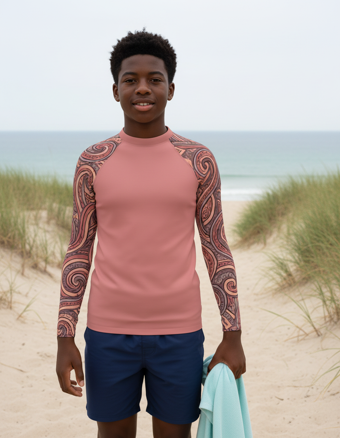 Rashguard — Youth Tea Rose Spectrum